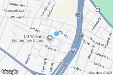 Map image of the property - 1893 3rd Ave