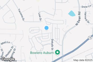 Map image of the property - Creekside of Auburn