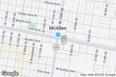 Map image of the property - 3700 Ventura Ave