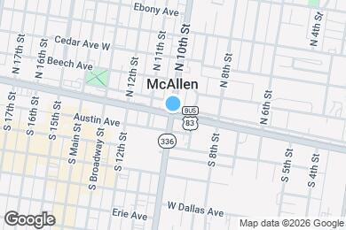 Map image of the property - 3704 Ventura Ave