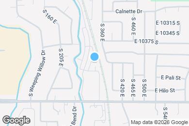 Map image of the property - 10457 S Crimson Sage Ln