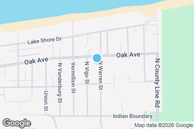 Map image of the property - 1070 N Warren St