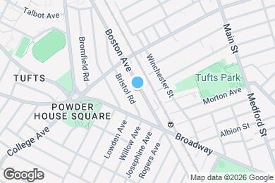 Map image of the property - 615 Boston Ave