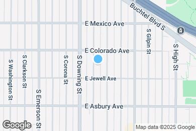 Map image of the property - 1850 S Marion St