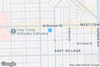 Map image of the property - 1129 N Winchester Ave