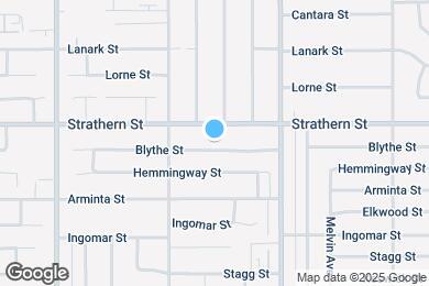Map image of the property - 19809 Blythe St