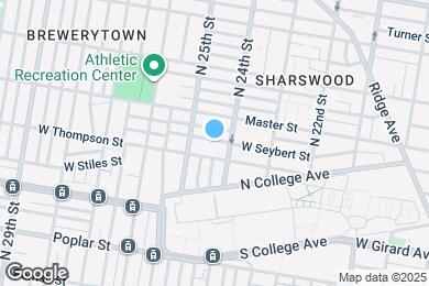 Map image of the property - 2420 W Seybert St