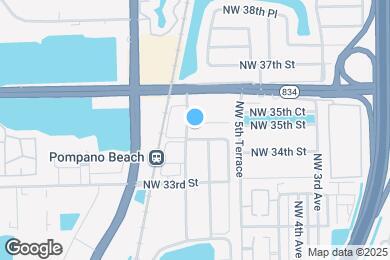 Map image of the property - 3550 NW 8th Ave