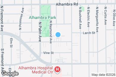 Map image of the property - 1817 Cedar St