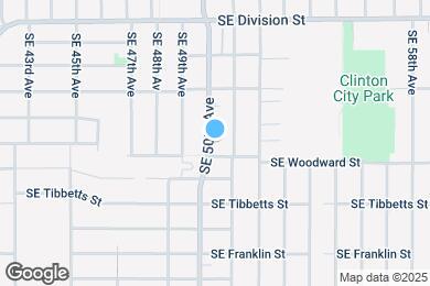 Map image of the property - 2834 SE 50th Ave