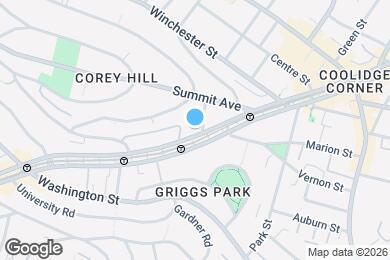 Map image of the property - 1470 Beacon St