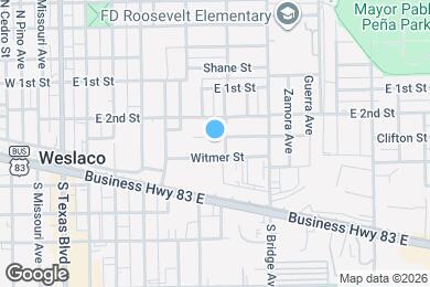 Map image of the property - 622 Lee Garza St