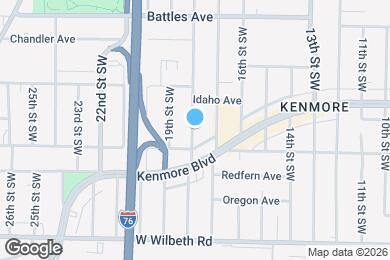 Map image of the property - 2233 18th St SW