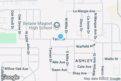 Map image of the property - 12114 Tams Dr