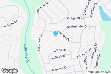 Map image of the property - 505 Westminster Dr