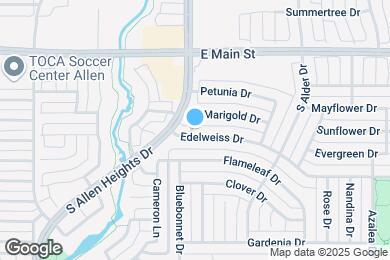 Map image of the property - 1307 Edelweiss Dr