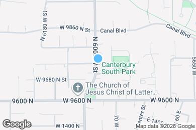 Map image of the property - 9738 N 6000 W