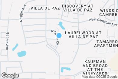 Map image of the property - 10221 W Turney Ave
