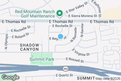 Map image of the property - 6351 E Regina St