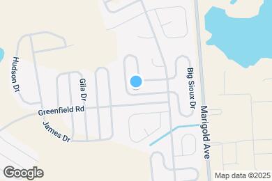 Map image of the property - 536 Big Sioux Ct