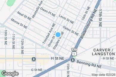 Map image of the property - 1218 Staples St NE