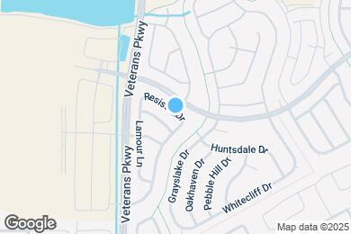 Map image of the property - 1868 Resistol Dr