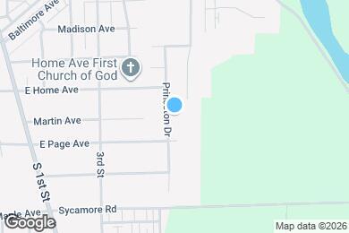 Map image of the property - 410 Princeton Dr