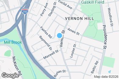 Map image of the property - 184 Vernon St