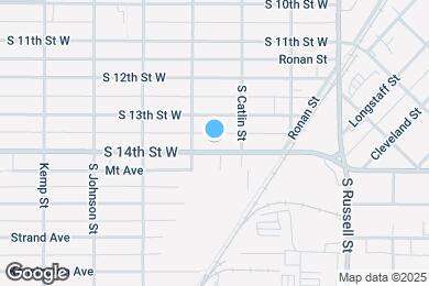 Map image of the property - 1732 S 14th St W