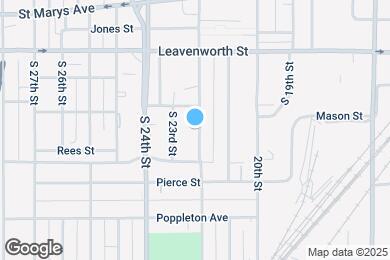 Map image of the property - 1026 S 22nd St