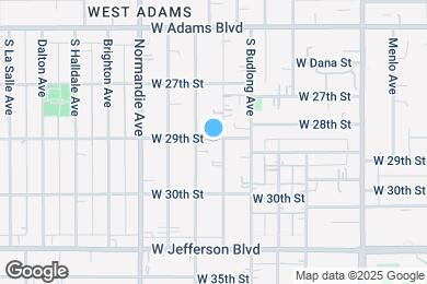 Map image of the property - 1582 W 29th St