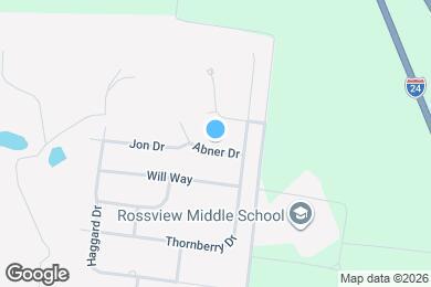 Map image of the property - 1115 Abner Dr