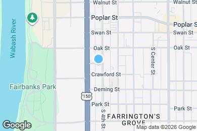 Map image of the property - 601 S 4th St
