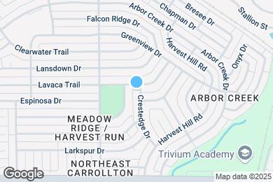 Map image of the property - 4231 Crestedge Ln