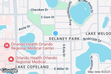 Map image of the property - 444 Delaney Park Dr