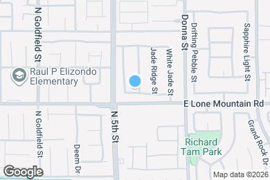 Map image of the property - 4817 Quartz Crest St