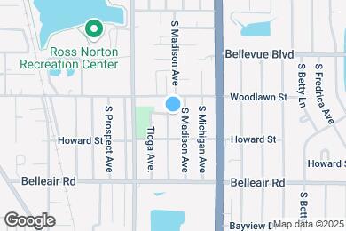 Map image of the property - 1517 S Washington Ave