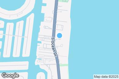 Map image of the property - 2030 S Ocean Dr