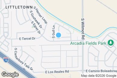 Map image of the property - 6140 E Bramble St