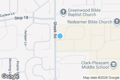 Map image of the property - 1211 Cassine Pl