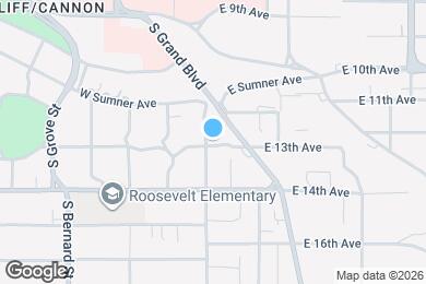 Map image of the property - 3 E 13th Ave