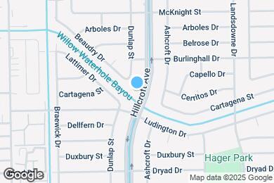 Map image of the property - 11714 Hillcroft St