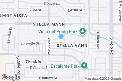 Map image of the property - 6761 E Fayette St