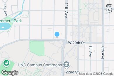 Map image of the property - 1934 12th Ave