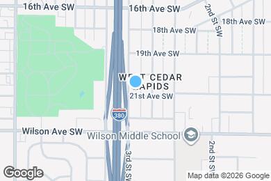 Map image of the property - 2023 3rd St SW