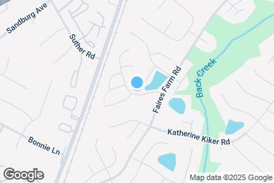 Map image of the property - 1707 Gordon Walters Dr