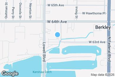 Map image of the property - 3437 W 63rd Pl