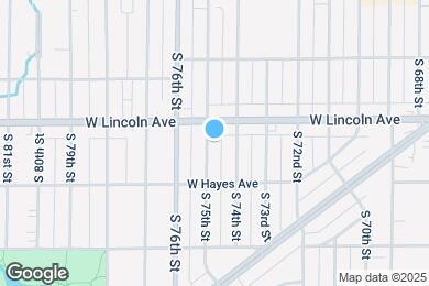 Map image of the property - 2326 S 75th St