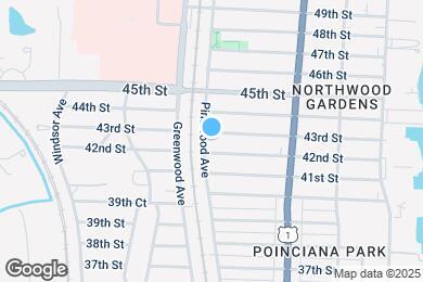Map image of the property - 4310 Pinewood Ave