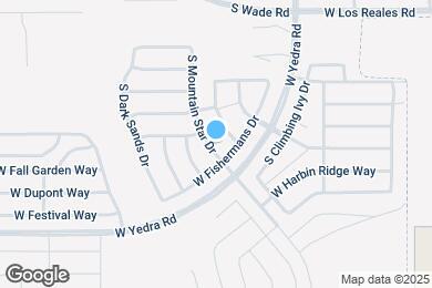 Map image of the property - 7539 S Mountain Star Dr
